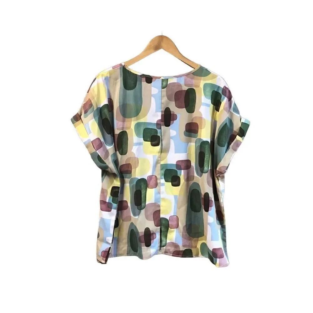 Emery Rose XXL (2XL) Bold Pattern Shell - Picture 2 of 4